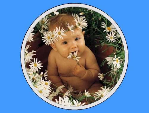 Cute Baby Edible Icing Image - Click Image to Close